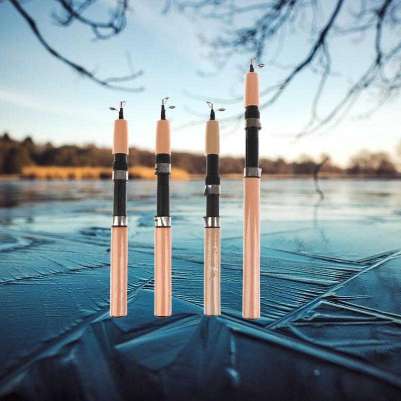 Fishing Rod Spinning - Ультралегкое портативное удилище для зимней рыбалки,