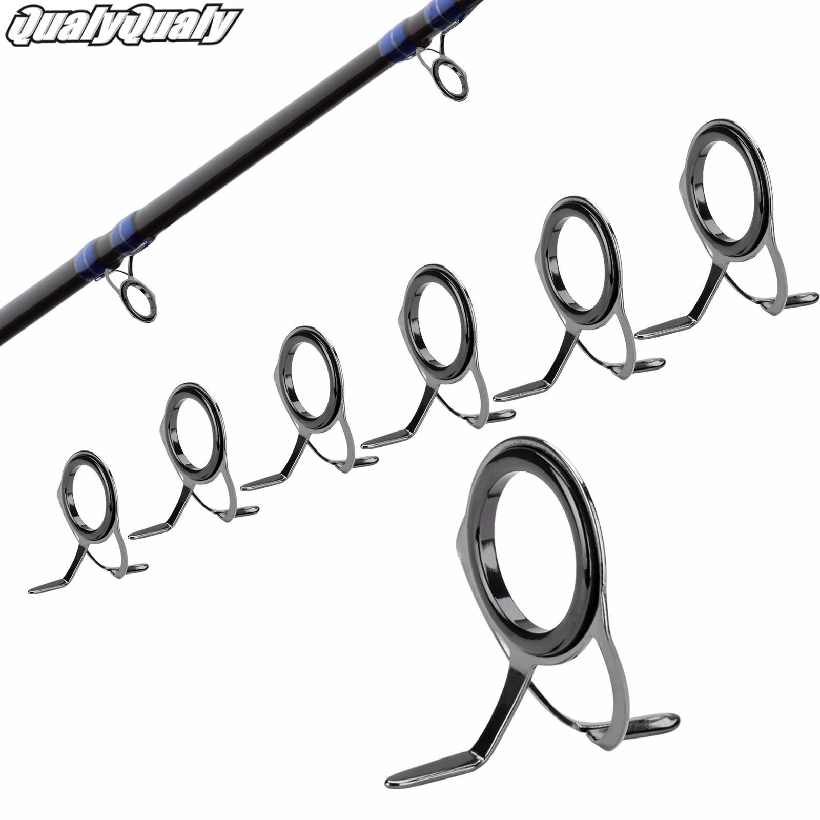 7 шт., ремонтный комплект напр – обзор и цена Fishing Rod Building Kit