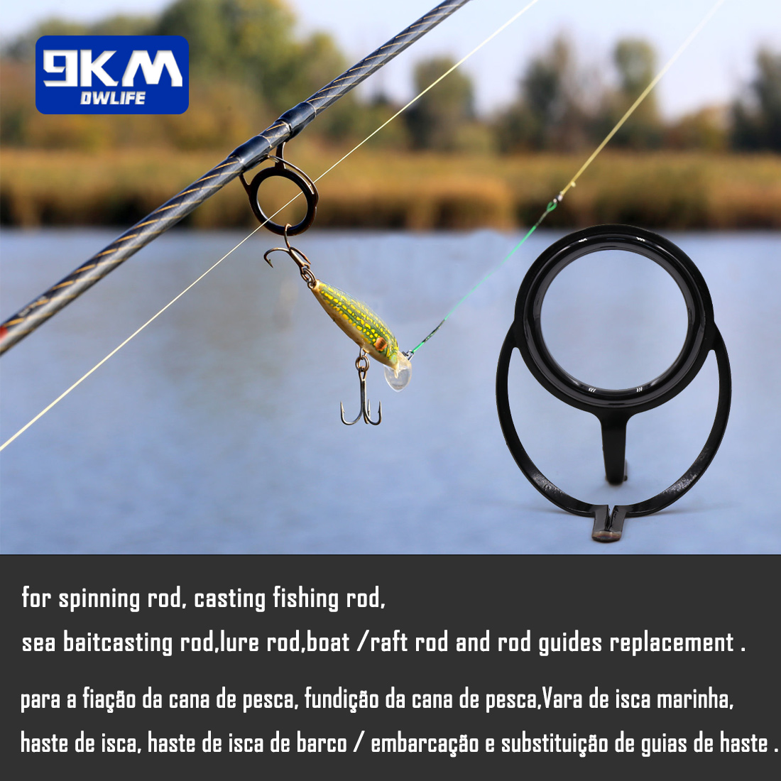 Ремкомплект для удочки, компон – обзор и цена Fishing Rod Building Kit