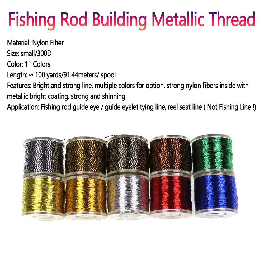 100 ярдов/катушка металлическо – обзор и цена Fishing Rod Building Kit