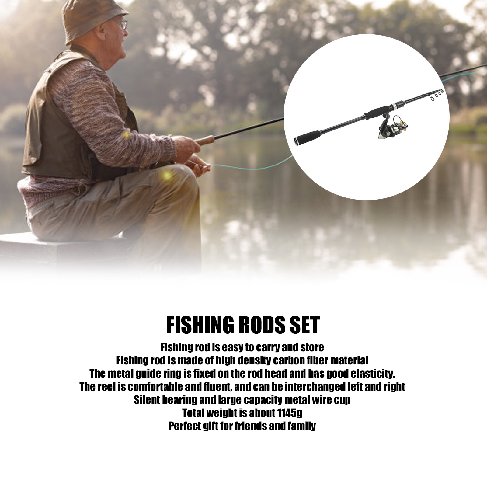 Набор для рыбалки: удилище и к – обзор и цена Fishing Rod Combo