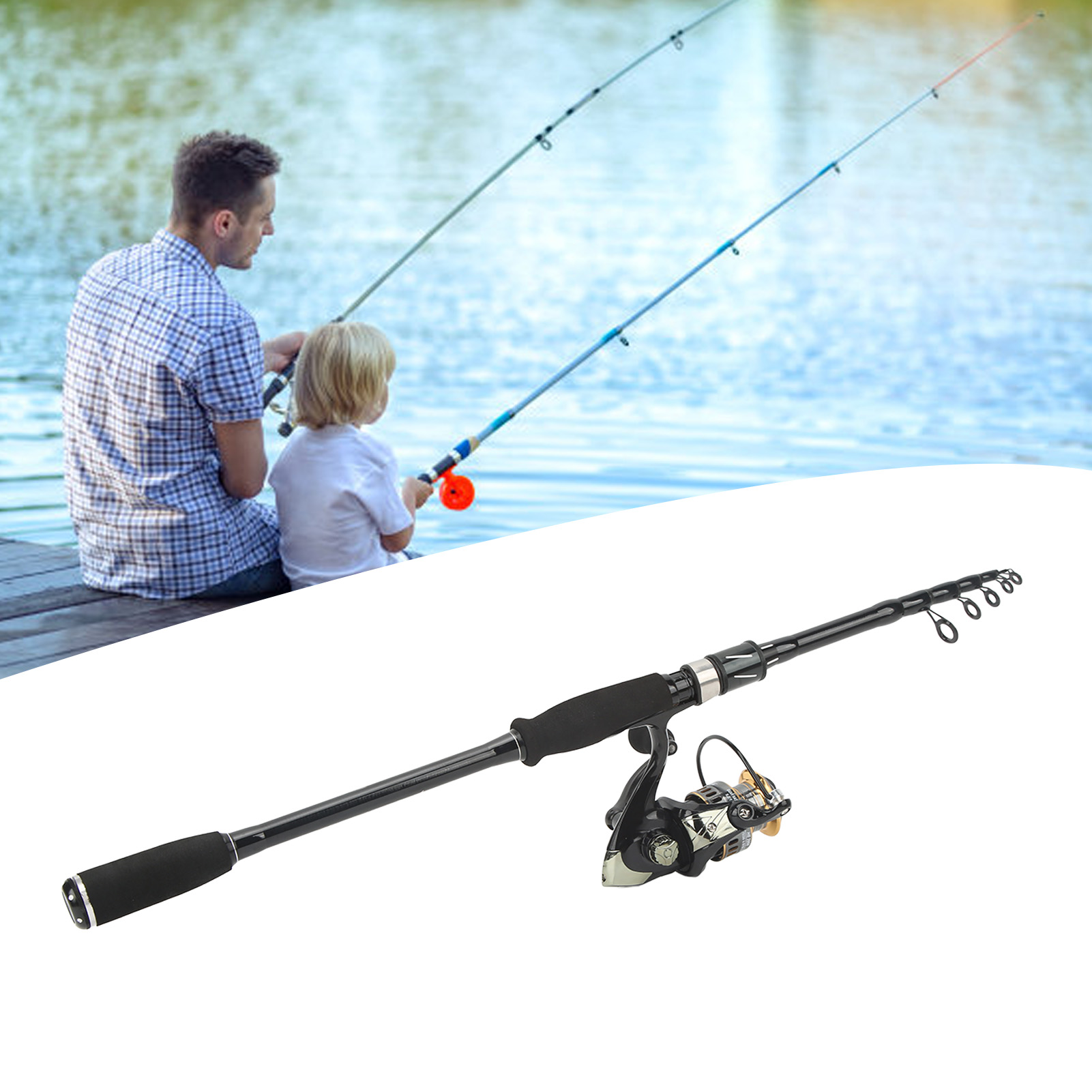 Набор для рыбалки: удилище и к – обзор и цена Fishing Rod Combo