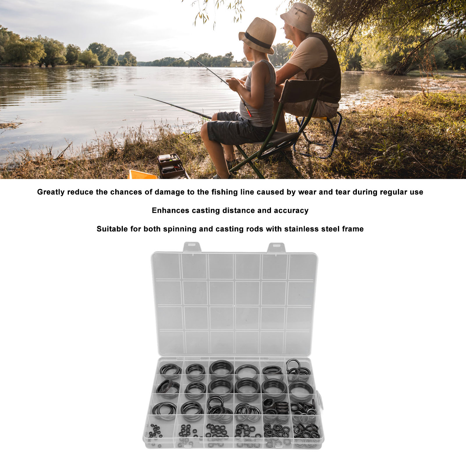 Ремкомплект направляющей удочк – обзор и цена Fishing Rod Building Kit