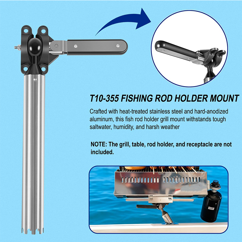 Универсальный регулируемый дер – обзор и цена Fishing Rod Holder
