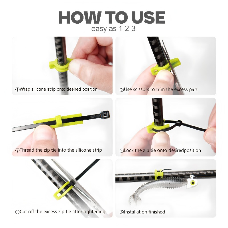 Силиконовый крючок для вешалки – обзор и цена Fishing Rod Combo