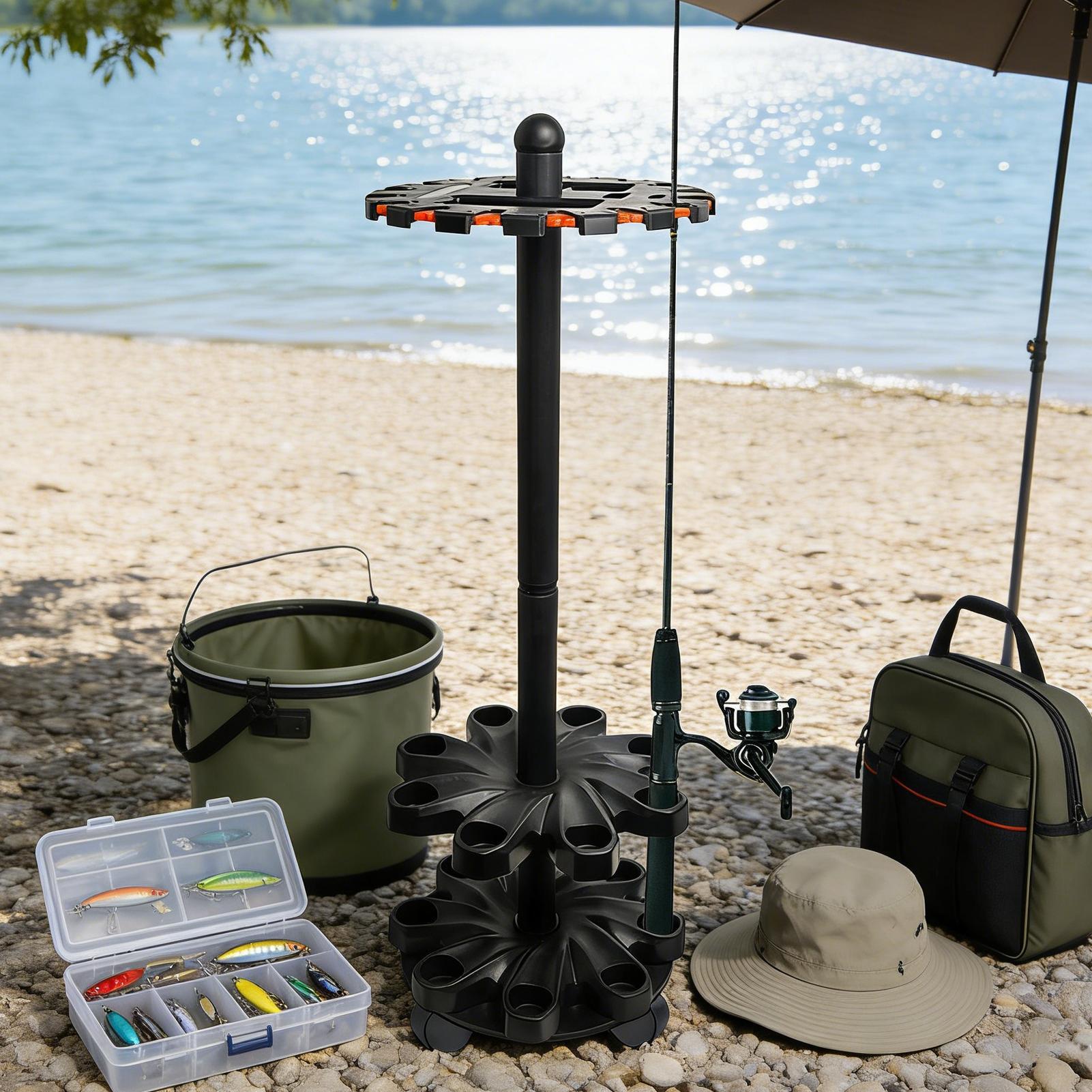 Вертикальная подставка для удо – обзор и цена Fishing Rod Rack